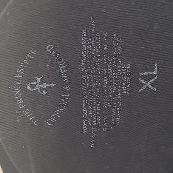 MEN'S PRINCE PURPLE RAIN T-SHIRT SIZE XL - Picture 4 of 4